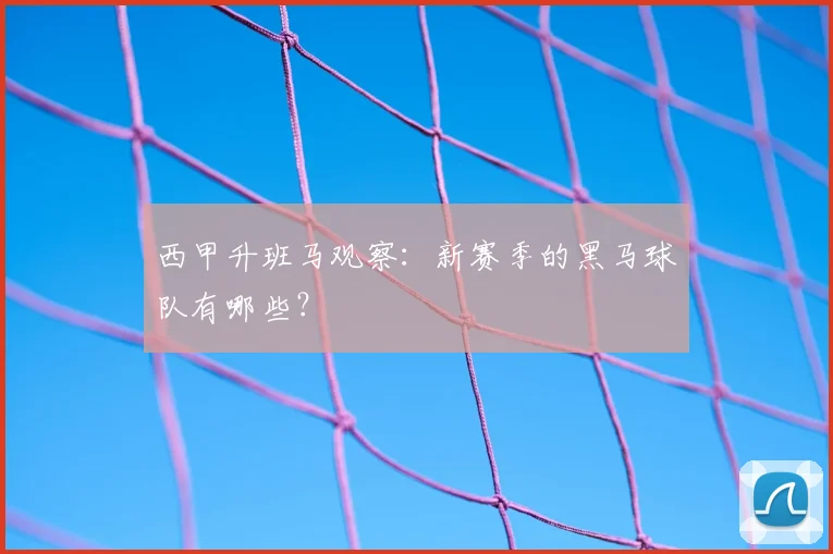 西甲升班马观察：新赛季的黑马球队有哪些？